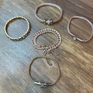 Bracelets bundle! 5 new sparkly bracelets